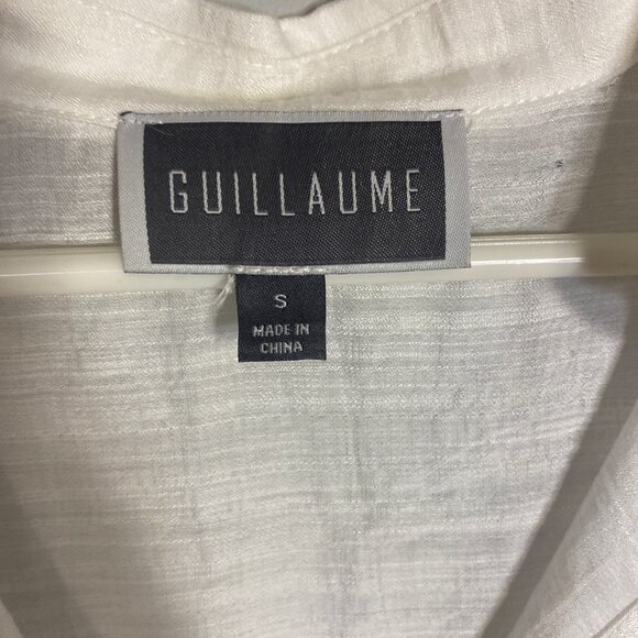 Guillaume Textured Sleeve Button-Up Blouse - Picture 2 of 3